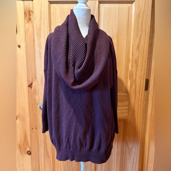 Victoria's Secret Sweaters - Victoria's Secret cowl neck pullover sweater Women's Purple/maroon size M